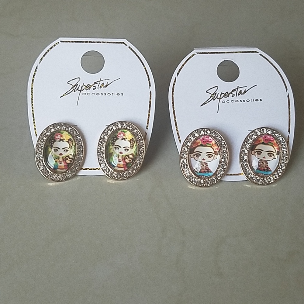 Frida kahlo earrings